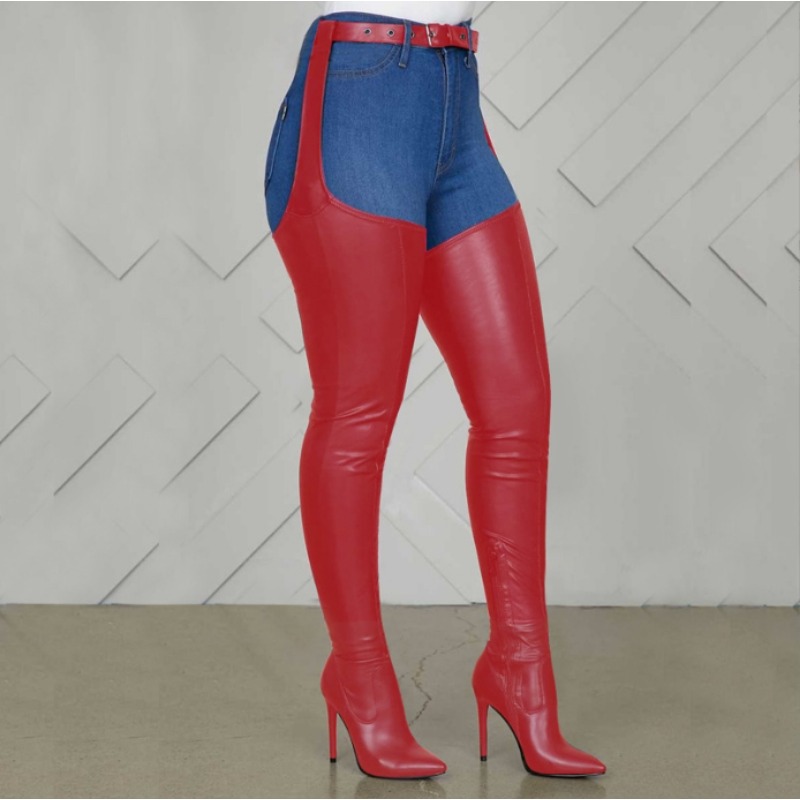 Black Thigh High Boots Big Siz - Street Fashion Rome 2025 incelemesi ve fiyatı