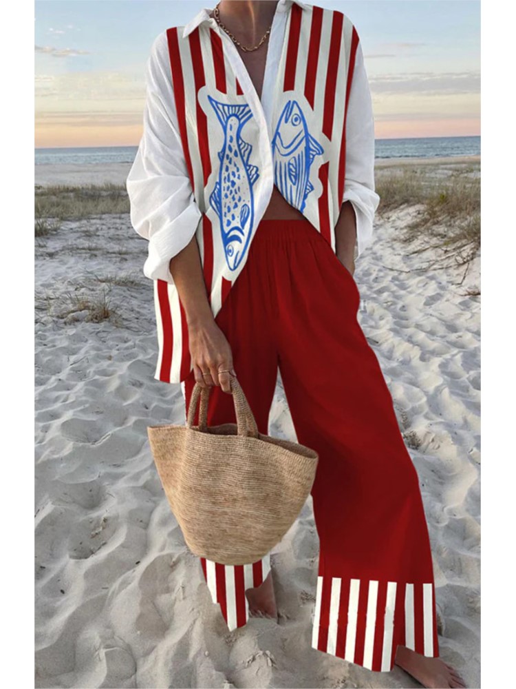 Fashion Lapel Long Sleeve Sing - Street Fashion Elements incelemesi ve fiyatı